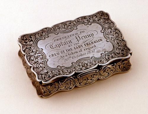 Presentation Snuff Box by Nathaniel Mills