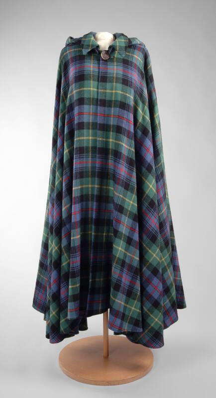 Farquharson Tartan Hooded Cloak