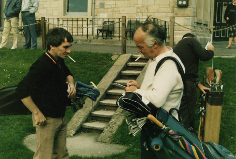 Donside Papermill Employee on Golf Outing to St Andrews