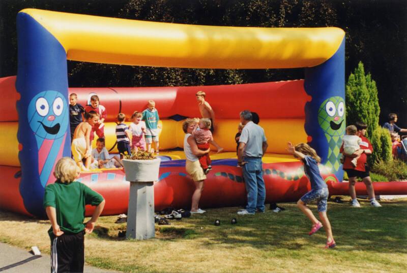 Donside Papermill Employee's Families at Picnic by the River Don