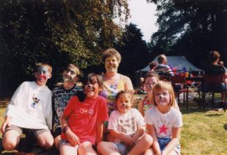 Donside Papermill Employee's Families at Picnic by the River Don