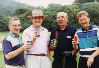 Employees of Donside Papermill on Golf Outing