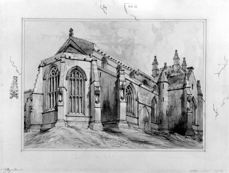 Linlithgow Church (Ne) by Robert William Billings