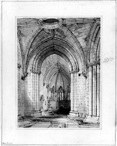 Seton Chapel - Interior Looking East (Volivpl45the Baronial Ecclesiastical Antiquities Of Scotl…