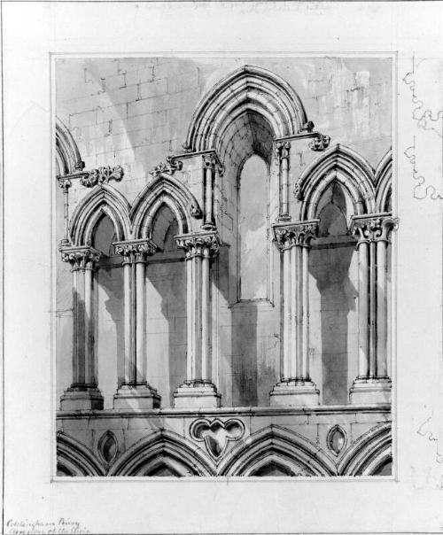 Coldingham Priory - East End(Vol.1, Pl.35. The Baronial And Ecclesiastical Antiquities Of Scot.…
