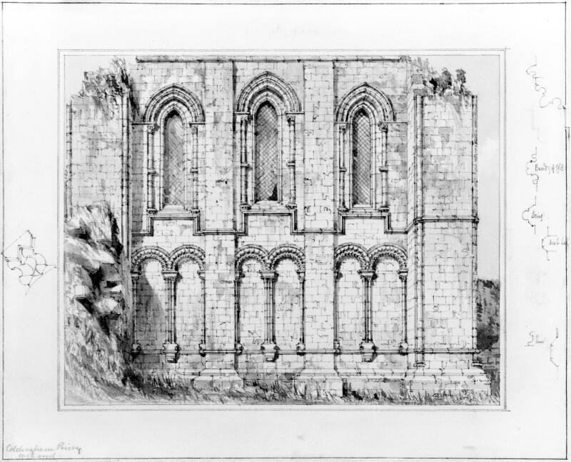 Coldingham Priory, Berwick(Vol.1, Pl.36. The Baronial Ecclesiastical Antiquities Of Scot. 4 Vol…