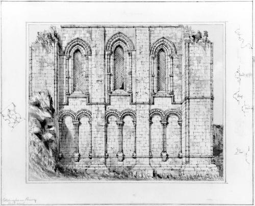 Coldingham Priory, Berwick(Vol.1, Pl.36. The Baronial Ecclesiastical Antiquities Of Scot. 4 Vol…