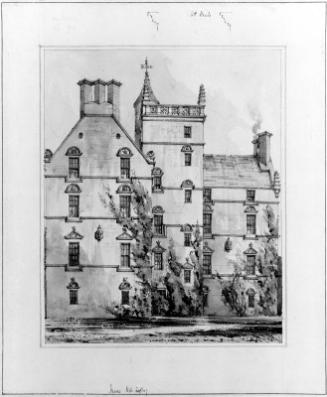 Innes House, Elgin Vol3 Pl25 Baronial Ecclesiastical Antiquities Of Scot.) by Robert William Bi…