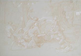 Bacchus Nursed By The Nymphs Of Nyssa by William Dyce