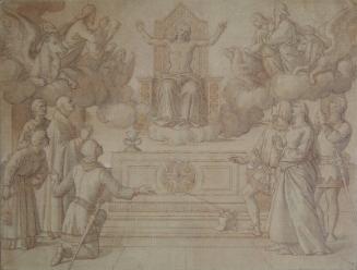 The Vision Of Sir Galahad And His Company - Sketch For "Religion" In House Of Lords by William …