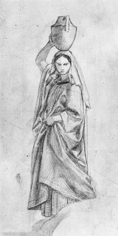 Study for "The Woman of Samaria" by William Dyce