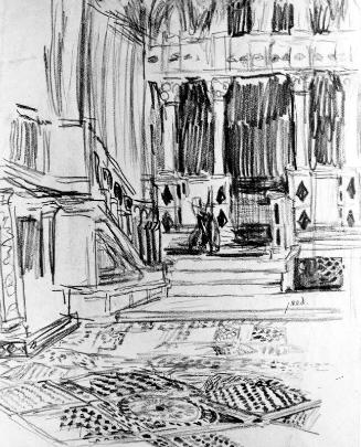 Interior Of The Basilica Of San Marco, Venice by Joan Eardley