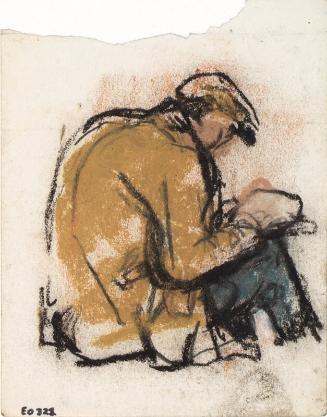 Small Figure Sketch by Joan Eardley