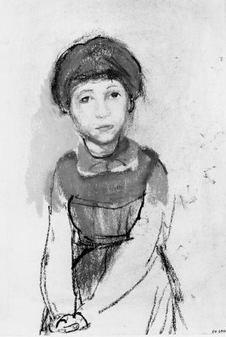 Study Of Girl In Gymslip by Joan Eardley