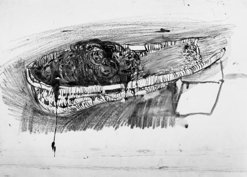 A "Scull" Or Line Basket by Joan Eardley