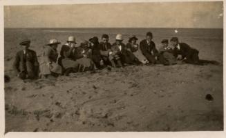 Group on beach