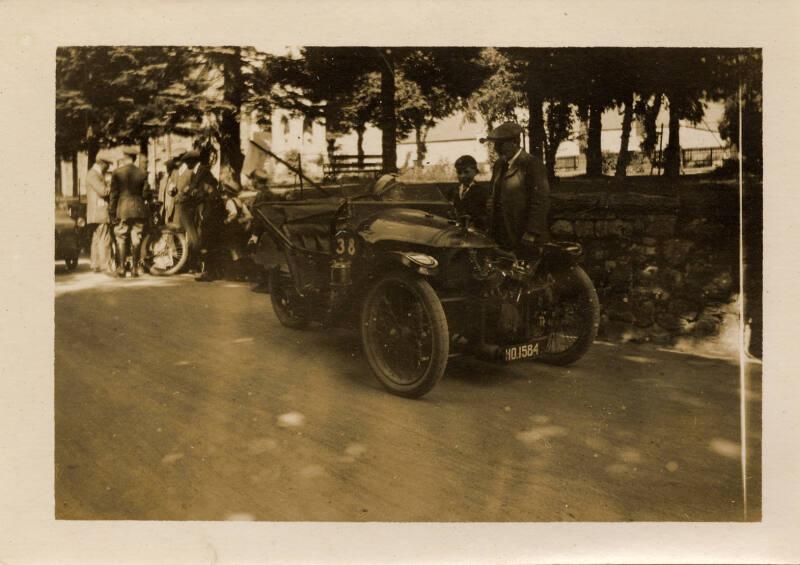 Group with car