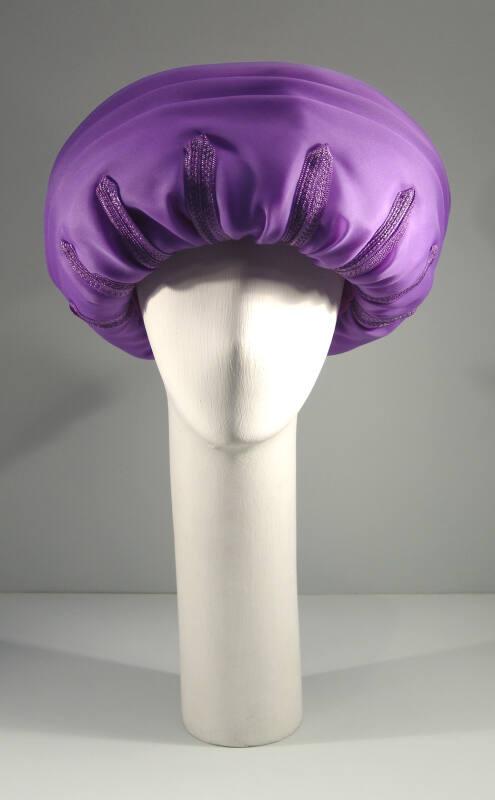 Upturn Brim Purple Hat