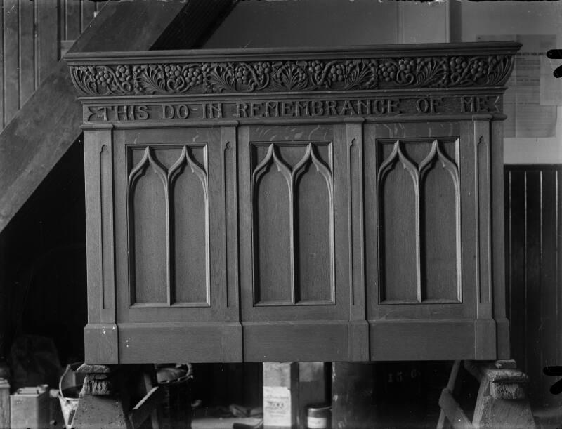 Carved Tomb in Workshop