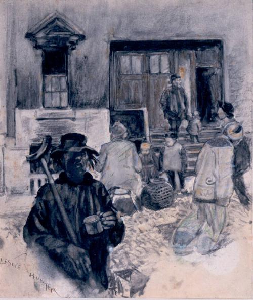 Chinatown, San Francisco by George Leslie Hunter 