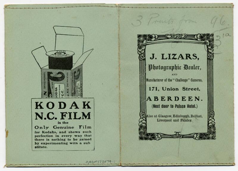 J. Lizars Film Wallet