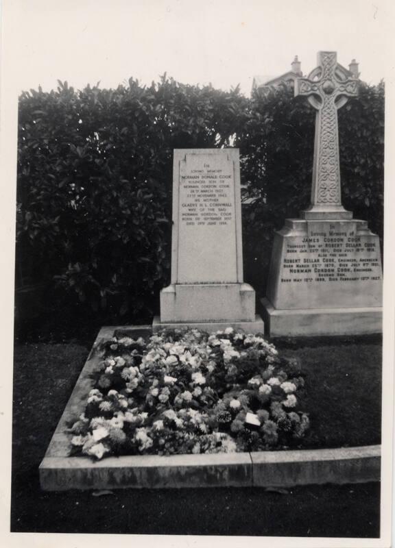 Cook Family memorial Headstones