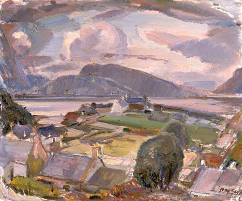 Evening in Skye Loch Carron by David M Sutherland