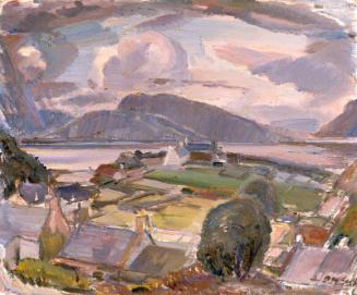 Evening in Skye Loch Carron by David M Sutherland