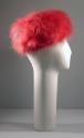 Pink Ostrich Feather Ladies Hat