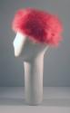 Pink Ostrich Feather Ladies Hat