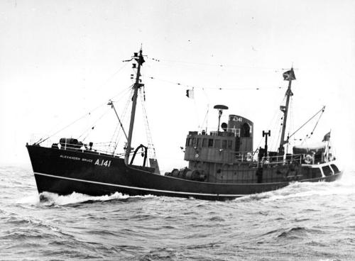 Photograph showing the trawler Alexander Bruce
