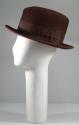 Brown Felt Trilby Hat