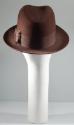 Brown Felt Trilby Hat