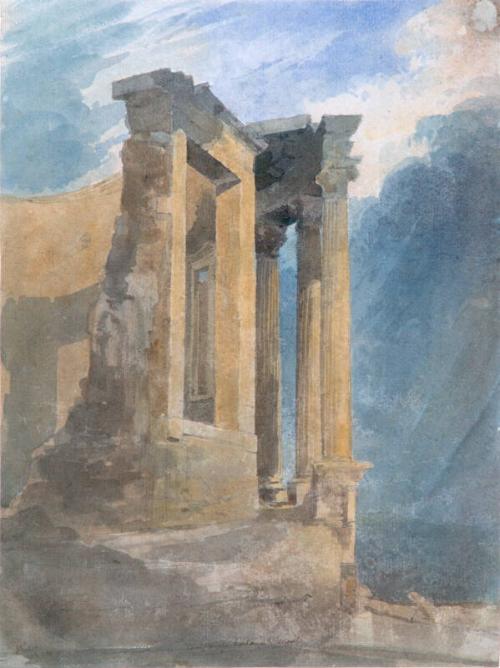 Temple of Vesta at Tivoli by James Giles