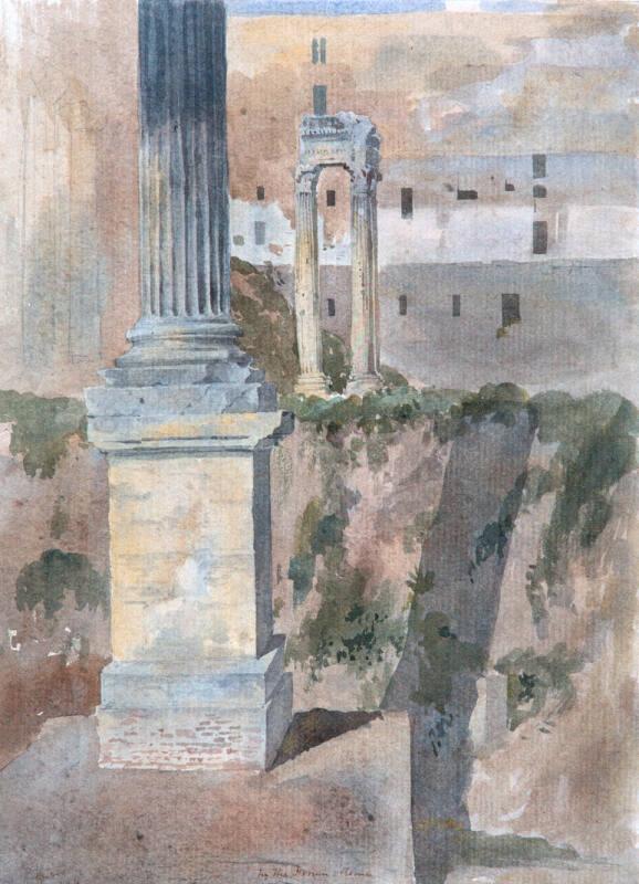 In the Forum, Rome by James Giles