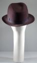 Grey Felt Trilby Hat