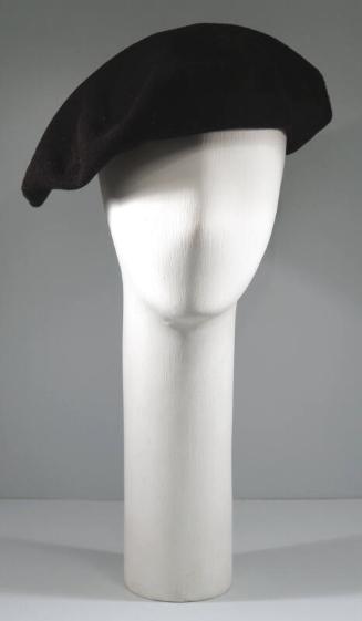 Black Felt Beret (Worn by James McBey)