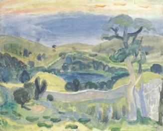 Pool In The Hills, Dalbeattie by Sir William Gillies