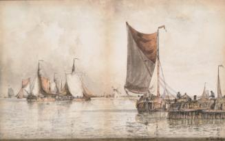 Boats On The Scheldt