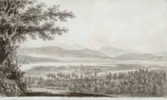 Windermere across Langdale Pikes