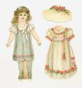 My Lady Betty Paper Doll and Outfits
