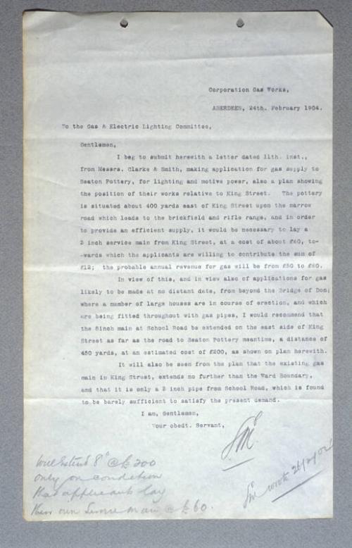 On New Main To Be Laid In Seaton Area