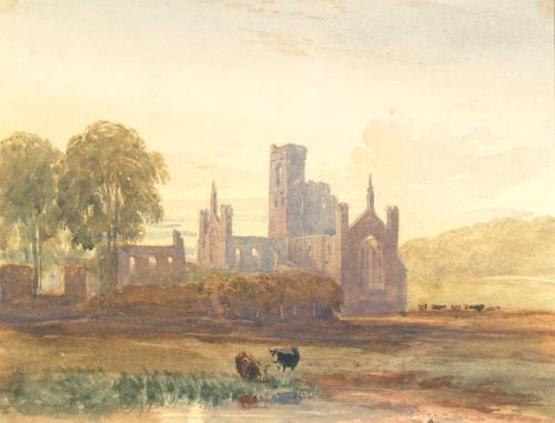 Ruins of an Abbey - Evening
