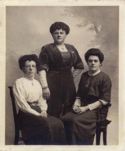 Portrait of three women