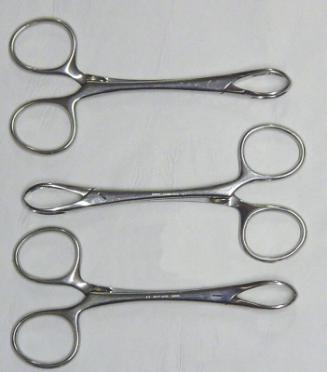 3 Pairs Of Tissue/Towel Forceps