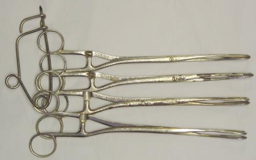 Rampley's Sponge Holding Forceps (X4)