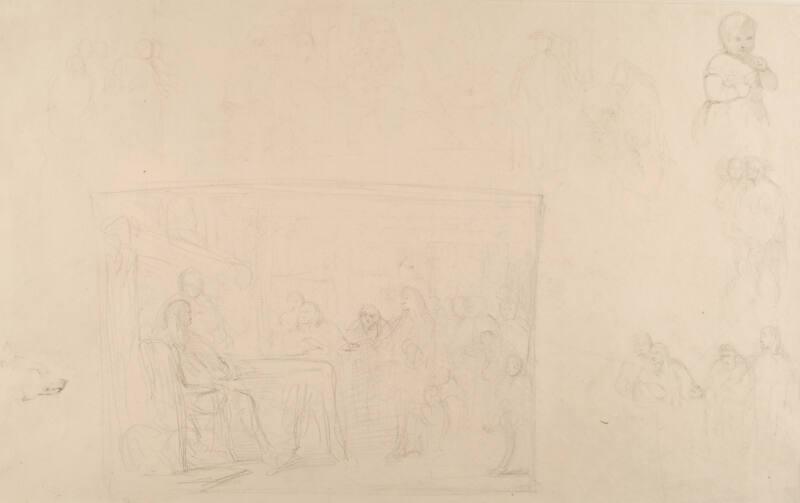 Study for "Baptism in Scotland"