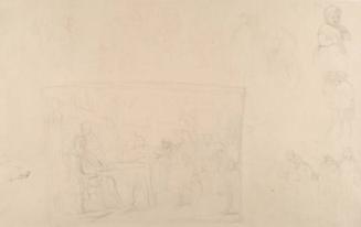 Study for "Baptism in Scotland"