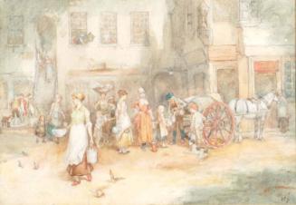 The Milk Cart (John Knox's House, Edinburgh)