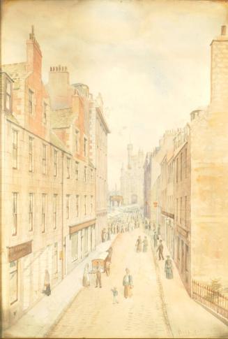 Shiprow And Castlegate Market, Aberdeen